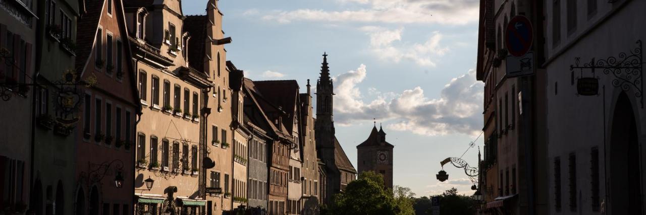 Отель Gastehaus Eberlein Ротенбург-на-Таубере Экстерьер фото